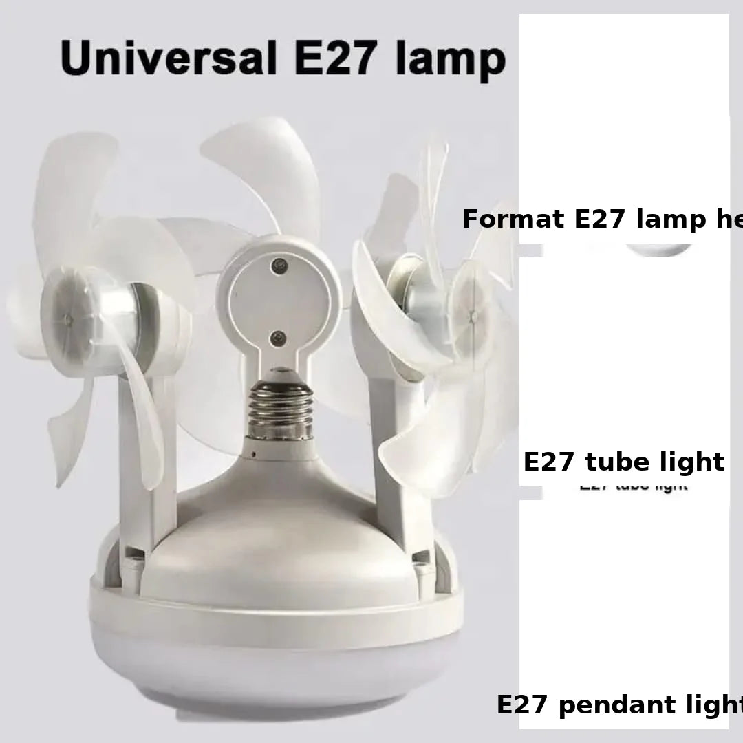 Ampoule-Ventilateur 2-en-1