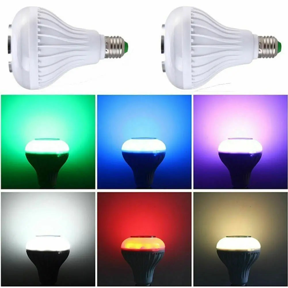 Ampoule LED avec Haut-Parleur Bluetooth Intégré 2 en 1