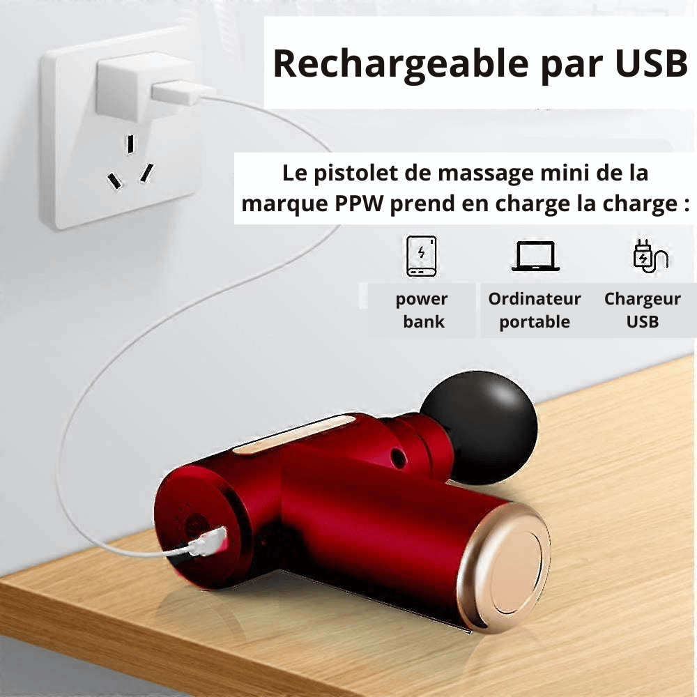 Mini Pistolet De Massage