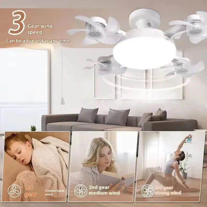 Ampoule-Ventilateur 2-en-1