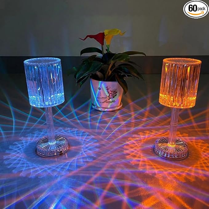 Lampe LED à cristaux intelligents